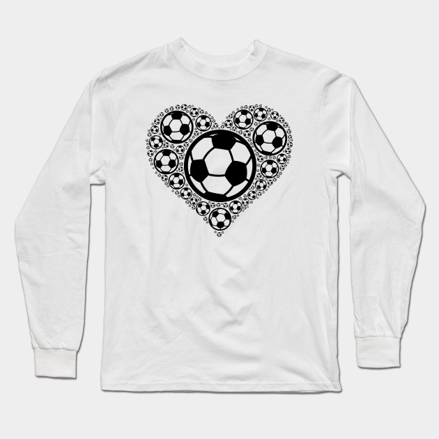 Soccer Balls in Heart | Soccer Player Gift